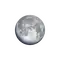 Zunehmender Mond mit Horizont