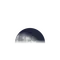 Abnehmender Mond mit Horizont