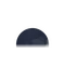 Zunehmende Sichel mit Horizont