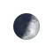 Zunehmende Sichel mit Horizont