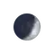 Zunehmende Sichel mit Horizont