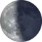 Abnehmende Sichel