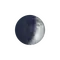 Zunehmende Sichel mit Horizont