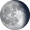 Abnehmender Mond