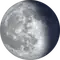 Abnehmender Mond