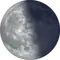Abnehmender Mond