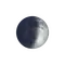 Zunehmende Sichel mit Horizont
