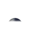 Abnehmender Mond mit Horizont