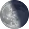 Abnehmender Mond