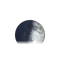 Zunehmende Sichel mit Horizont