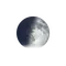 Zunehmende Sichel mit Horizont