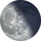Abnehmender Mond