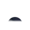 Abnehmender Mond mit Horizont