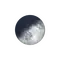 Zunehmende Sichel mit Horizont