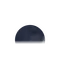 Zunehmende Sichel mit Horizont