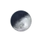 Zunehmende Sichel mit Horizont