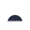 Abnehmende Sichel mit Horizont