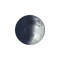 Zunehmende Sichel mit Horizont