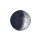Zunehmende Sichel mit Horizont