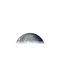 Abnehmender Mond mit Horizont