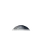 Abnehmender Mond mit Horizont