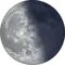 Abnehmender Mond