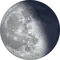Abnehmender Mond