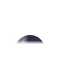 Abnehmender Mond mit Horizont