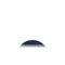 Abnehmender Mond mit Horizont