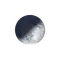 Zunehmende Sichel mit Horizont