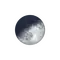 Zunehmende Sichel mit Horizont