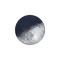 Zunehmende Sichel mit Horizont