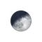 Zunehmende Sichel mit Horizont