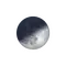 Zunehmende Sichel mit Horizont