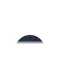 Zunehmende Sichel mit Horizont