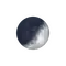 Zunehmende Sichel mit Horizont