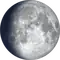 Zunehmender Mond