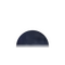 Abnehmende Sichel mit Horizont