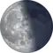 Abnehmender Mond