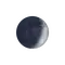 Zunehmende Sichel mit Horizont