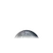 Abnehmender Mond mit Horizont