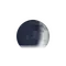 Zunehmende Sichel mit Horizont