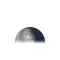 Abnehmender Mond mit Horizont