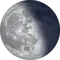 Abnehmender Mond