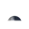 Abnehmender Mond mit Horizont