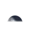 Abnehmender Mond mit Horizont
