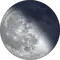Abnehmender Mond