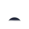 Abnehmender Mond mit Horizont