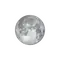 Zunehmender Mond mit Horizont