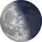 Abnehmender Mond